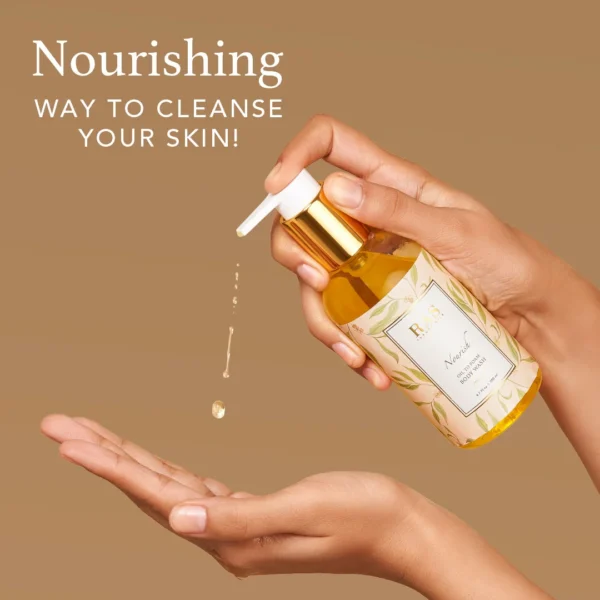 Nourish Oil To Foam Body Wash with Argan Oil - Image 2