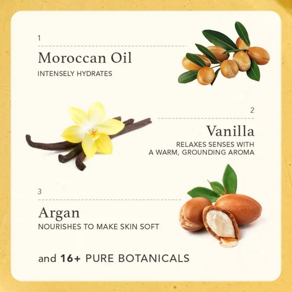 Nourish Oil To Foam Body Wash with Argan Oil - Image 3