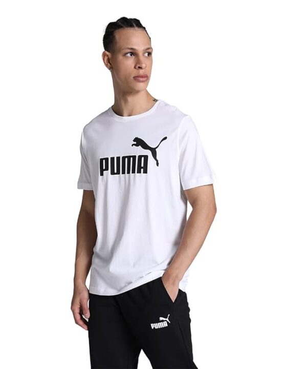 Puma Mens Regular Cotton Essential Logo Tee