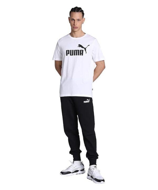 Puma Mens Regular Cotton Essential Logo Tee - Image 5