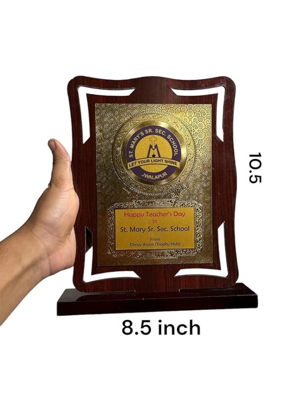 Wooden Trophy - Image 3