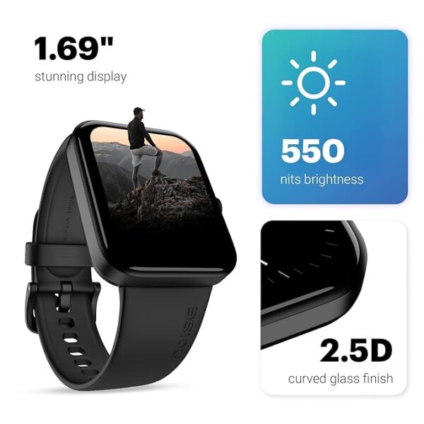 Noise Pulse Go Buzz Smart Watch with Advanced Bluetooth Calling - Image 4