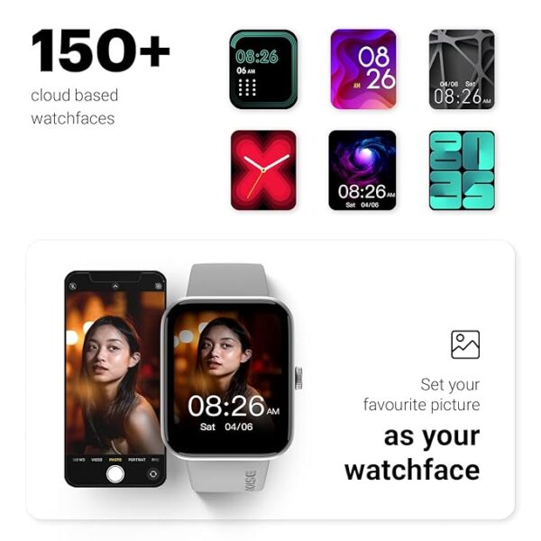 Noise Pulse Go Buzz Smart Watch with Advanced Bluetooth Calling - Image 2